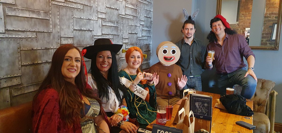 MichelleCallig4's tweet photo. Well what a day yesterday was!! Summer conference then Jess's work hen do with a Shrek theme!!  #loveourteam @gatesheadcoll #beautifulbridetobe https://t.co/cTocvJsdus