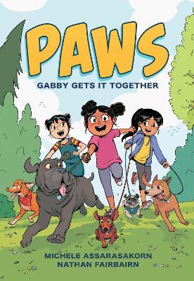 We're delighted to announce that 'Paws: Gabby Gets It Together' by @nathanfairbairn & @msassyk has been nominated for @sakuramedal Graphic Novels 2023! Students at international schools across Japan will vote for their favourite book from 20 titles by April 2023! @RazorbillBooks