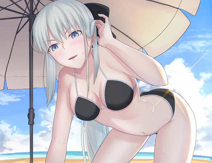 少し前に描いた水着モルガンをより夏らしくなるよう色々手を加えて描き直してみました!
新しいヘッダー画像にします( *¯ ꒳¯*)ムフフ
 #FGO  #FateGO  #FateGrandOrder  #モルガン 