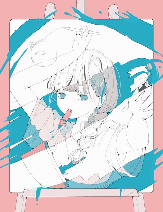 ちょっと君忙しそうだから続きは自分で描いとくわ。 
