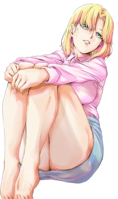 #イラスト 描くたびに顔が変わる米田さん 