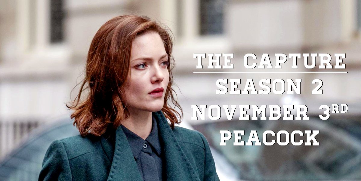 hollygraingerf's tweet photo. 🗞️New post: TVLine Announces Peacock Schedule
🔗https://t.co/fYqiLMUoul 
#⃣ #HollidayGrainger #TheCapture @TVLine https://t.co/zD99jC5hoU
