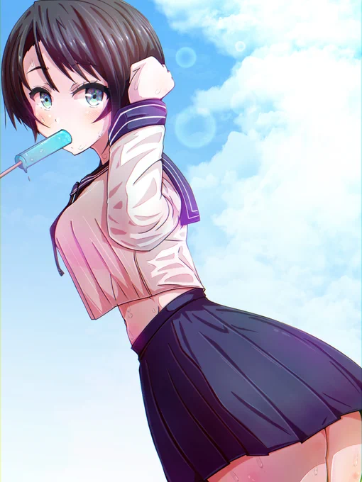 #プロテインザスバル 
「んー?ふごっふごごっ?」
(んー?あげないよ?) 