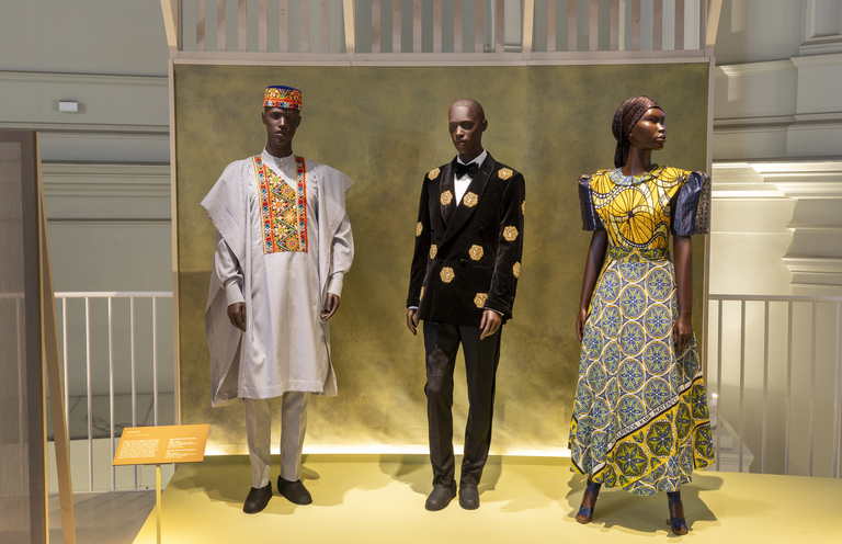 V_and_A's tweet photo. Open today! Africa Fashion.

Our new major exhibition exploring the vitality of a fashion scene as dynamic as the continent itself.

'A glorious celebration' ⭐⭐⭐⭐⭐ Time Out
'Elegant and exuberant' ⭐⭐⭐⭐⭐ The Telegraph

Book now, members go free: https://t.co/7uCia56XTs https://t.co/CWE51POmdZ