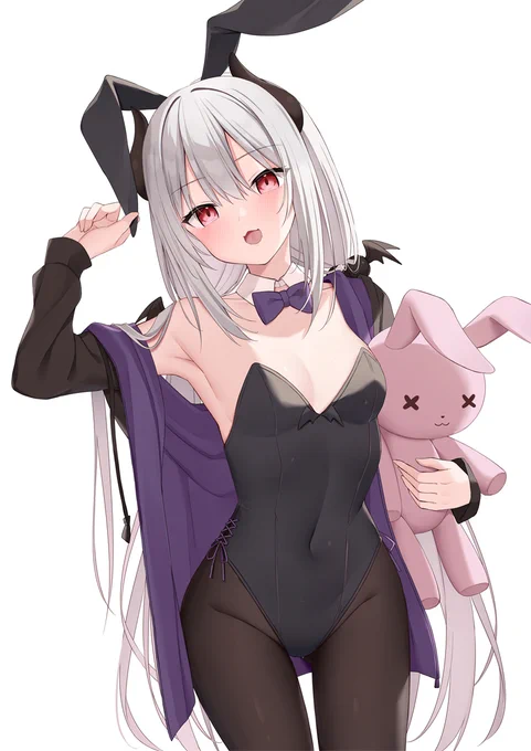 バニー銀髪悪魔っこ😈 