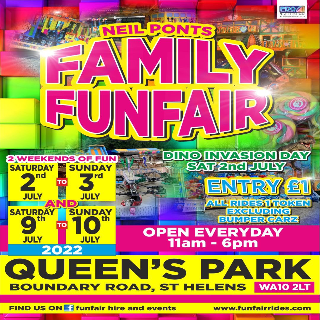 Great events in #StHelens town centre today including #Pride2022 ! Lots of great activities! #ComeTogether ❤️