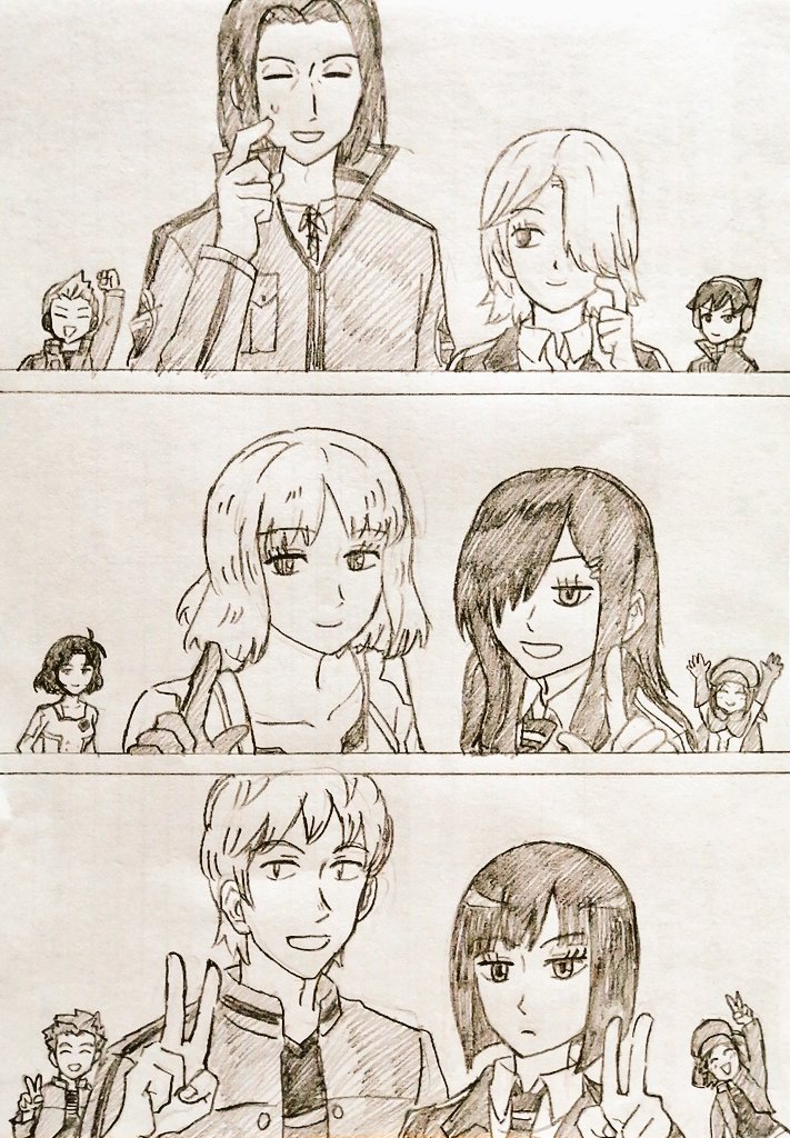 隊長とオペ子~~~②
ここまで来たら描くか...A級...!! 
