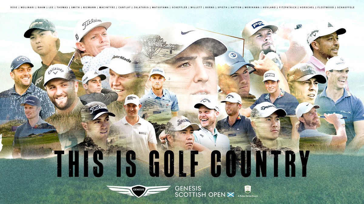 Genesis Scottish Open (@scottishopen) on Twitter photo Strongest field in <a href="/DPWorldTour/">DP World Tour</a> history ๐ฅ๐ฅ๐ฅ๐ฅ
#GenesisScottishOpen | #RolexSeries | #FedExCup Strongest field in <a href="/DPWorldTour/">DP World Tour</a> history ๐ฅ๐ฅ๐ฅ๐ฅ
#GenesisScottishOpen | #RolexSeries | #FedExCup