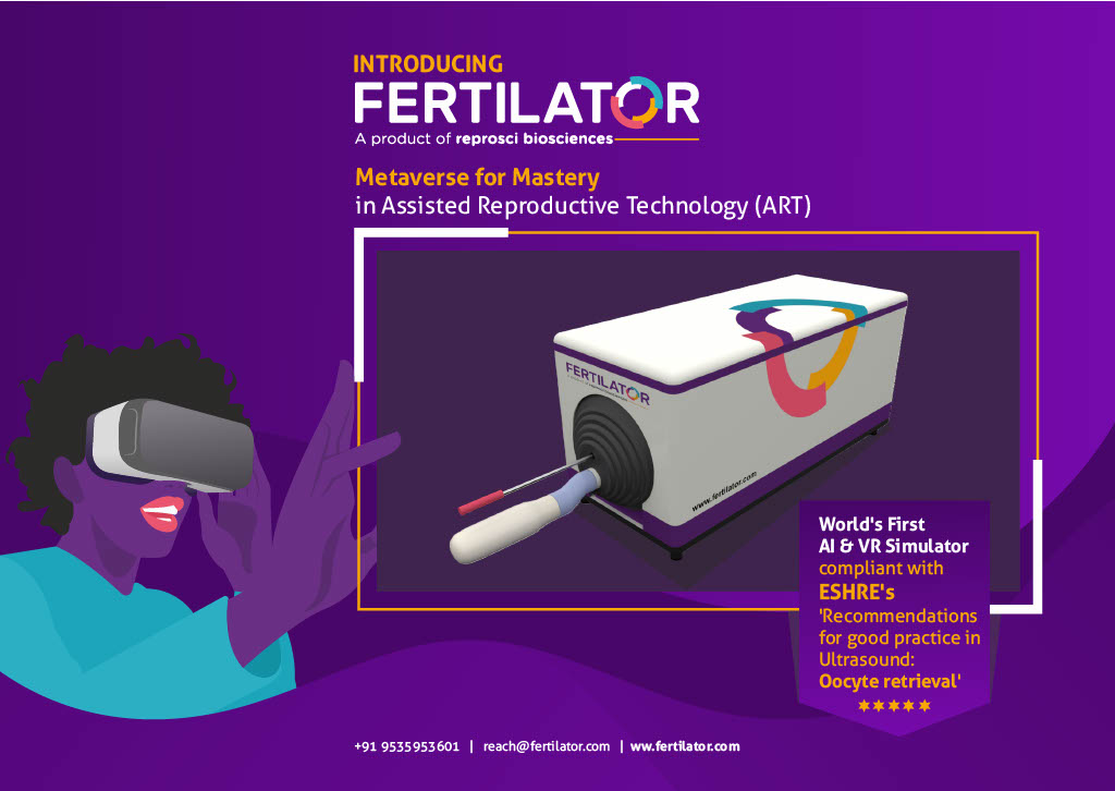 FERTILATOR's tweet image. FERTILATOR is a multi-award-winning medical training simulator that is set to be showcased/launched for pre-orders at ESHRE 38th Annual Meeting in Milan, Italy
youtube.com/watch?v=PDJFyq… #ESHRE2022 #FERTILATOR #ReprosciBio