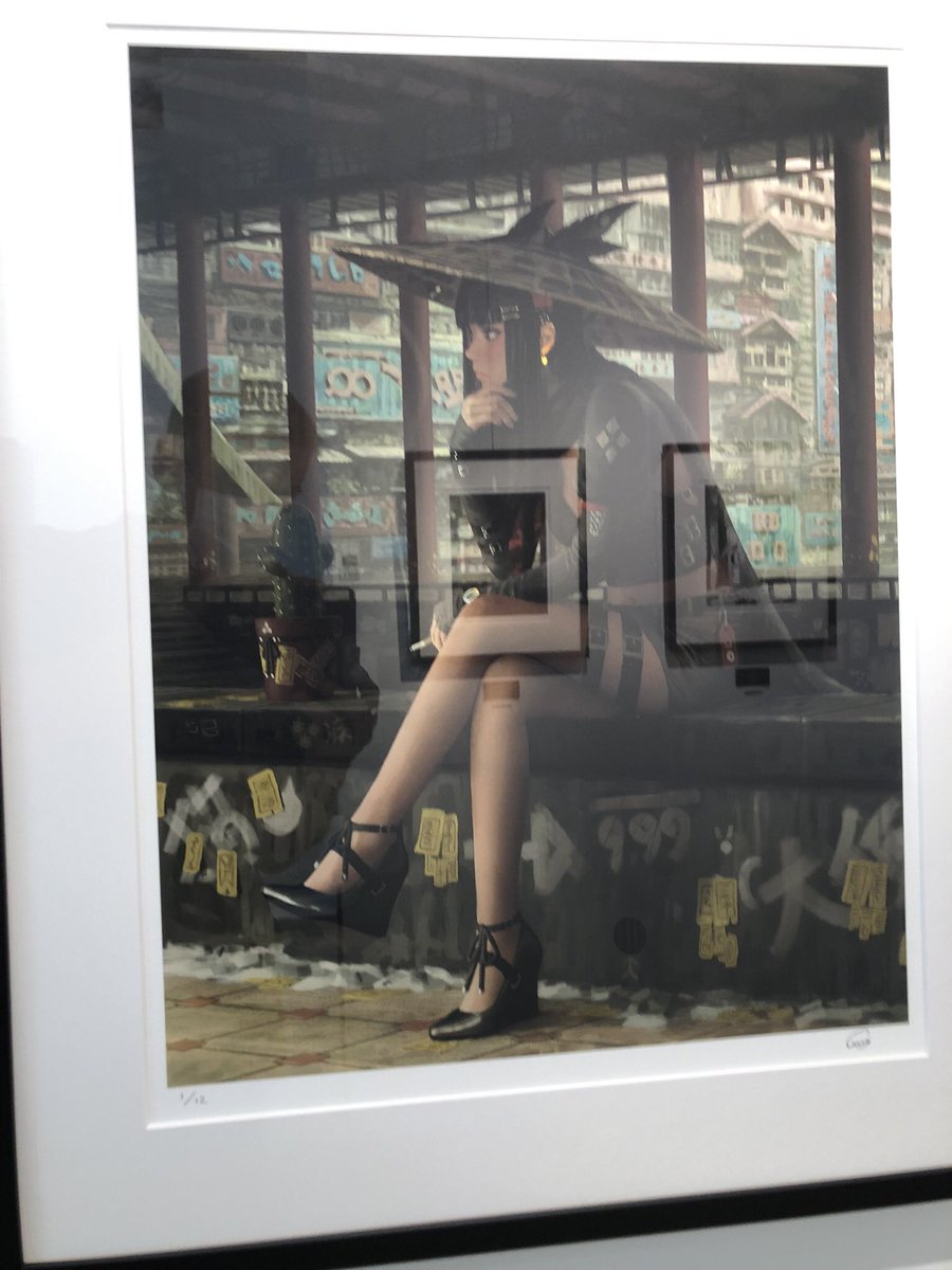 flstc2008's tweet photo. 昨日銀座にこちらの作品を見に、うーん素晴らしい！
that’s beautiful!

@ttguweiz https://t.co/hJuMJO1lEe