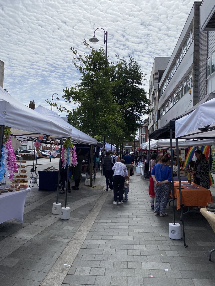 The market is on today! Come on down 🤩🙌 #SouthNorwood #ClocktowerMarket