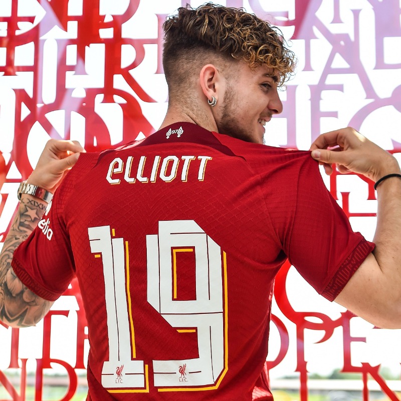 Harvey Elliott will wear the No.19 shirt from the start of the