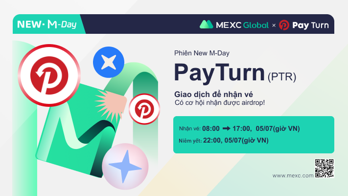 MEXCVietnam's tweet photo. 💰 #MEXC New M-Day
🎟️Giao dịch nhận vé và chia sẻ 125,000 PTR
⏰Nhận vé: 08:00 - 17:00, ngày 05/07 (giờ VN)
🚀Độc quyền MEXC VN 💰Nhận 300 MX
🔗https://t.co/gnslqDQroS
👉Chi tiết: https://t.co/UptFAmILML
✨Đăng ký: https://t.co/F1iR66rJOH
#MEXCVietnam https://t.co/QvTjpi9LJr