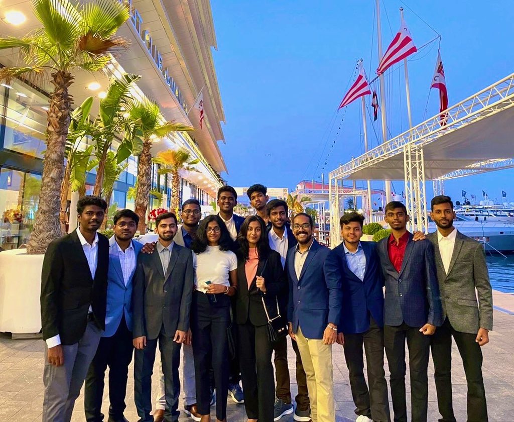 TeamSeaSakthi's tweet image. Team India finally makes it to Monaco! 

We were welcomed by @yachtclubmonaco. The Prince of Monaco his highness Albert Alexandre personally welcomed the team and wished them the best to ace the competition. 

#IndiaRacesAtMonaco #IndiaSailsAtMonaco