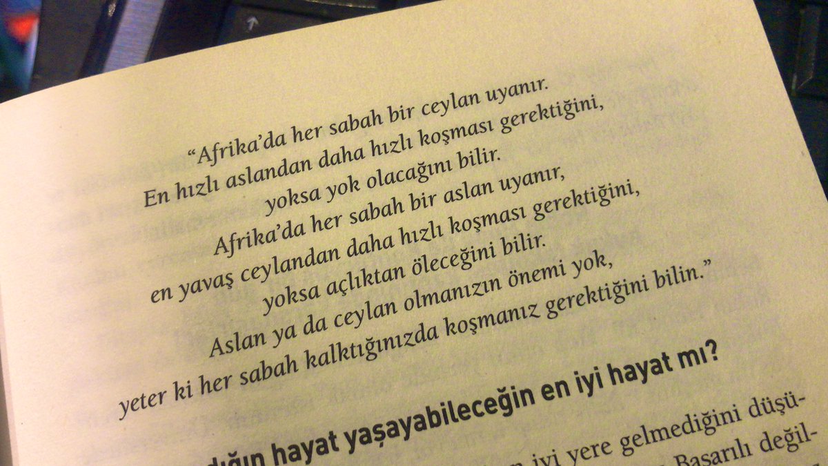Damlasu__'s tweet photo. Aslan ya da ceylan olmanızın önemi yok, yeter ki her sabah kalktığınızda koşmanız gerektiğini bilin. https://t.co/RRtxGKeRjU