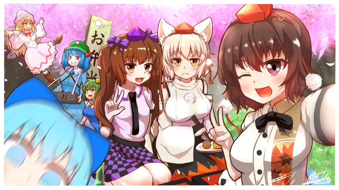 今まで描いてきた作品の中でも、特に思い入れのある作品です!
#フォロワー一万人以下の絵師が力作を投稿してたくさんのフォローを貰うタグ 
#東方Project 