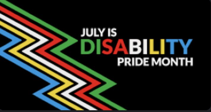 July is Disability Pride Month, an international annual awareness month to celebrate disabled people &amp; the diversity they bring to all communities. We’ll share more all this month to celebrate disability &amp; combat ableism. Stay tuned for more! <a href="/UniKentEDI/">University of Kent EDI</a> #DisabilityPrideMonth