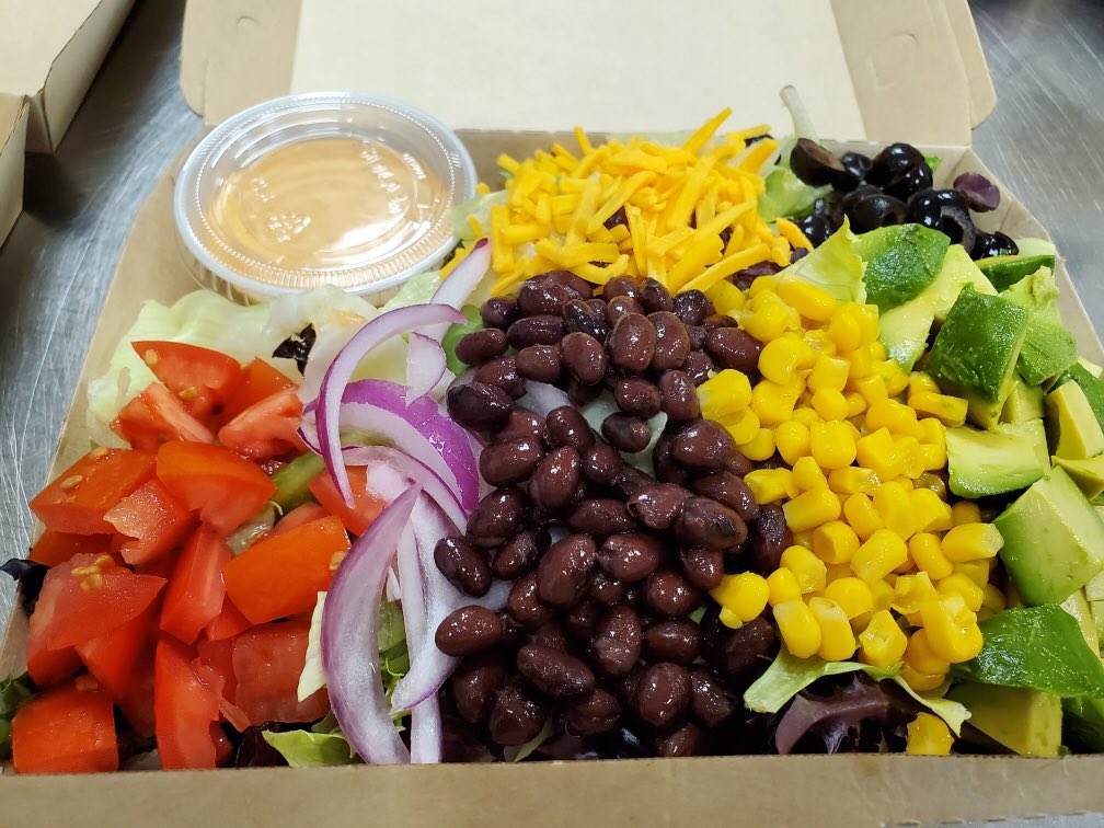 BreadNj's tweet image. Fiesta salad