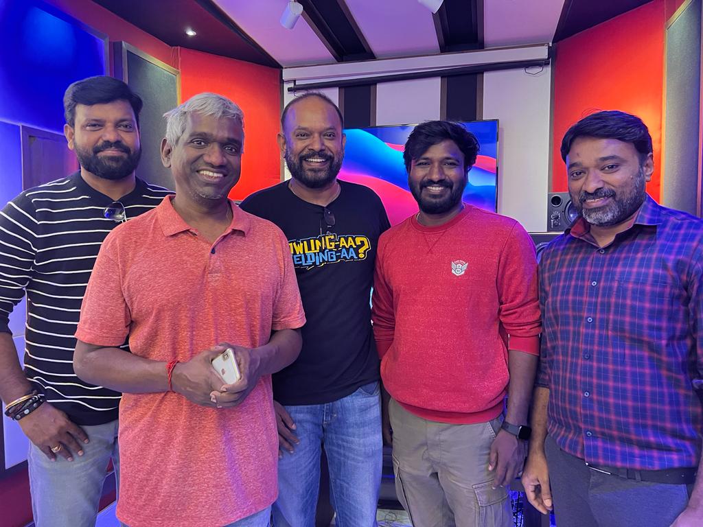 gs_cinema's tweet photo. the brothers reunion is all we need! A @vp_offl  Vocal in our #complexmovie ! wait for the twist 💫 

@vp_offl  #kaarthikraja @MantraDirects @gnanakaravel @Lenin60992471 https://t.co/h9Oc3qKqWR