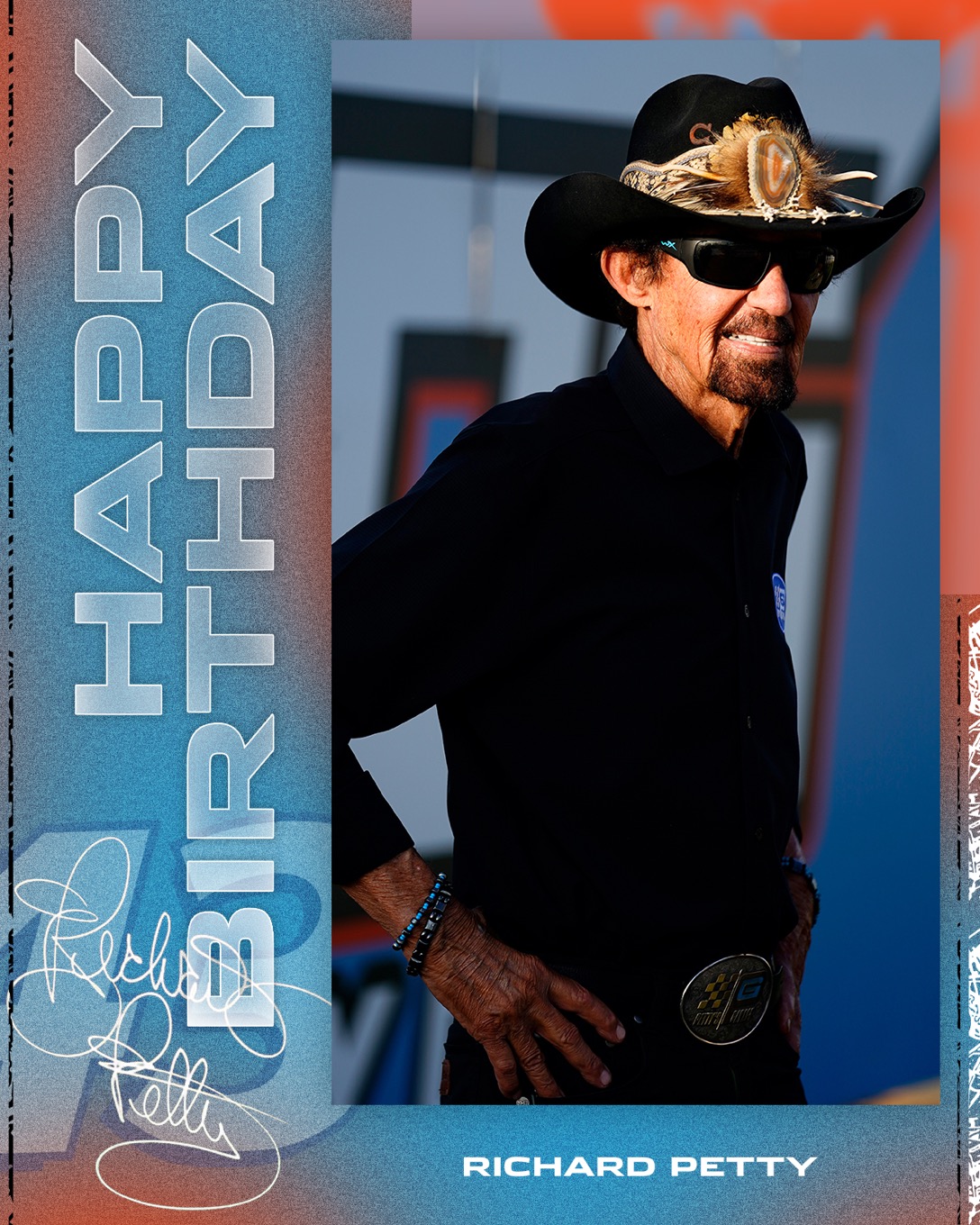 All hail The King! Remessage to wish Richard Petty a happy 85th birthday!  