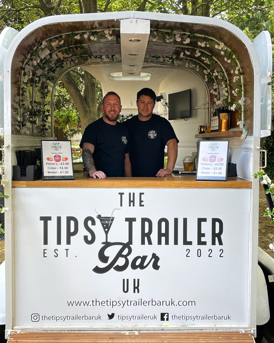 The Tipsy Trailer boys <a href="/tipsytraileruk/">TheTipsyTrailerBarUK</a> 🥂