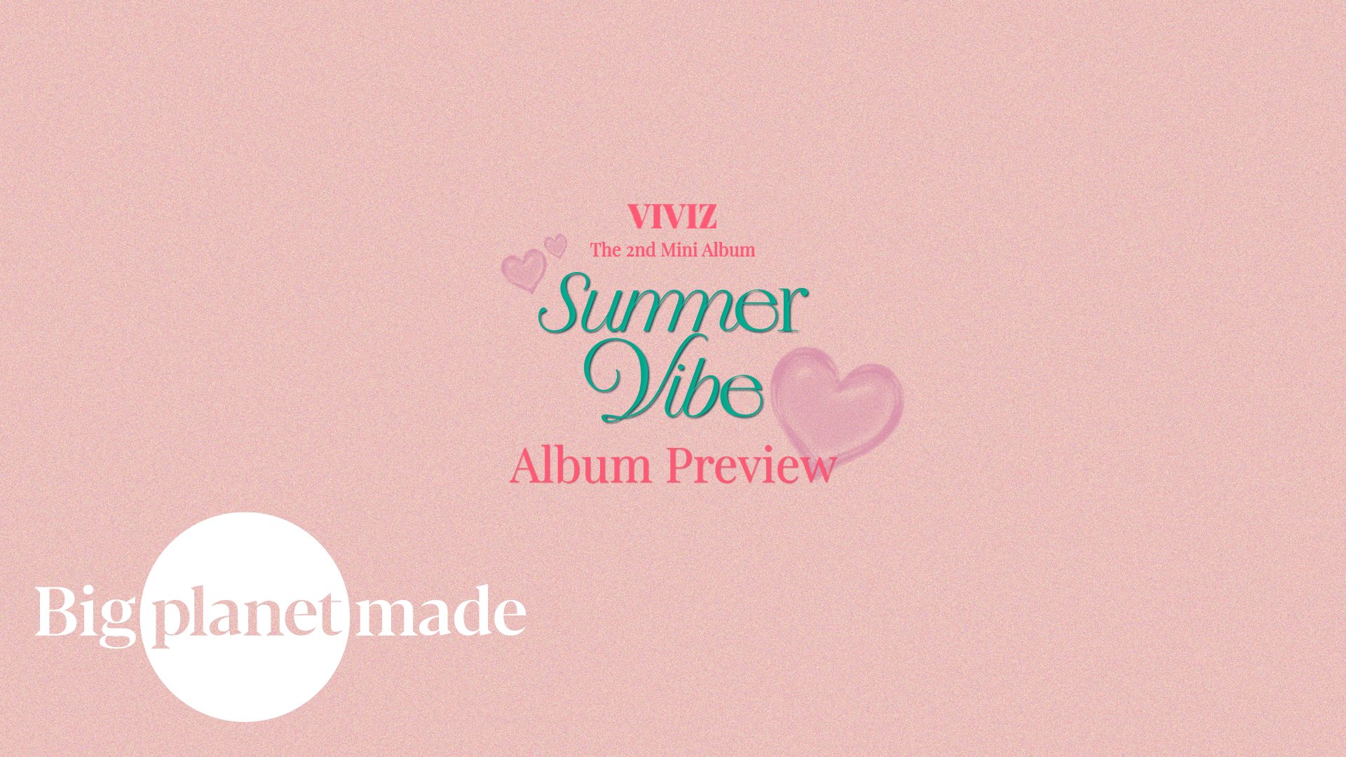 VIVIZ – Summer Vibe Album (EUNHA Version) Inkl. Photocards, Poster & Exklusivem BolsVos E-Book