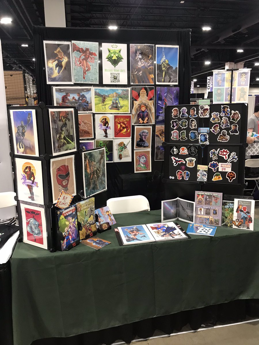 michaelhowearts's tweet photo. Ready for another day @fanexpodenver ! Iโm in Artist Valley, by the big side wall. I can see the Aisle 100 sign near me, and Iโm right by the Jim Lee table.
Have a wonderful day and if youโre here, stop by! :)
#denverfanexpo #denver #denvercomiccon #michaelhowearts #artist https://t.co/KDeKNWfx1t