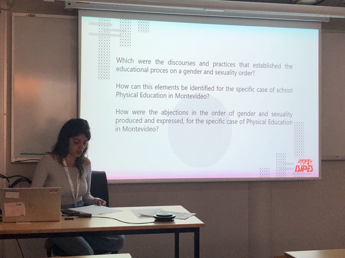 Malena Damian analyses masculinities/femininities constructs in Uruguay’s physical education schools at the turn of the twentieth century. #ISHPES2022 #ISHPES