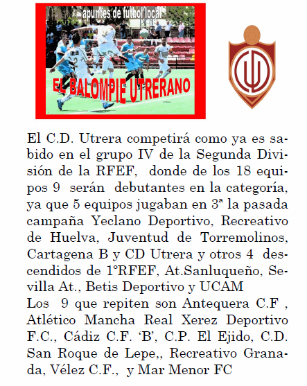 Apuntes fútbol utrerano (@dxtutrera) on Twitter photo 