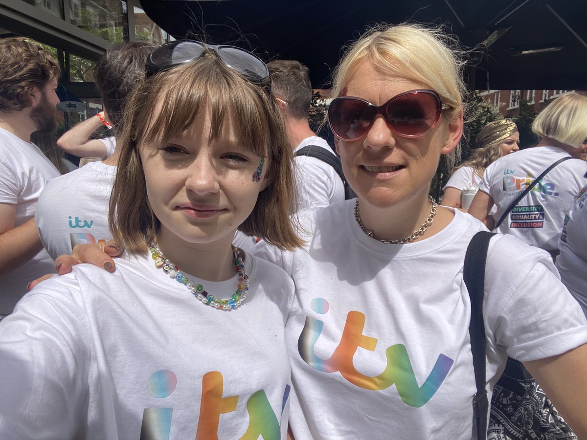 Proud to be headed to #prideLondon with #itv pride network