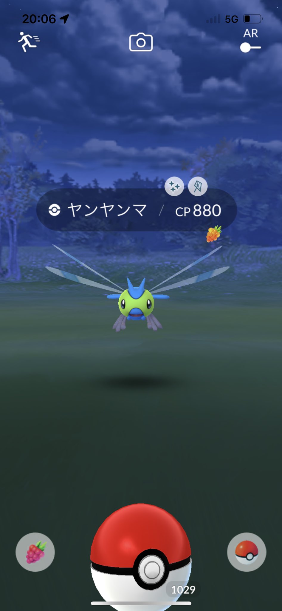 つたゆき 今日はヤンヤンマの色違い捕まえたよ ポケモンgo T Co Uy8gicm30l Twitter