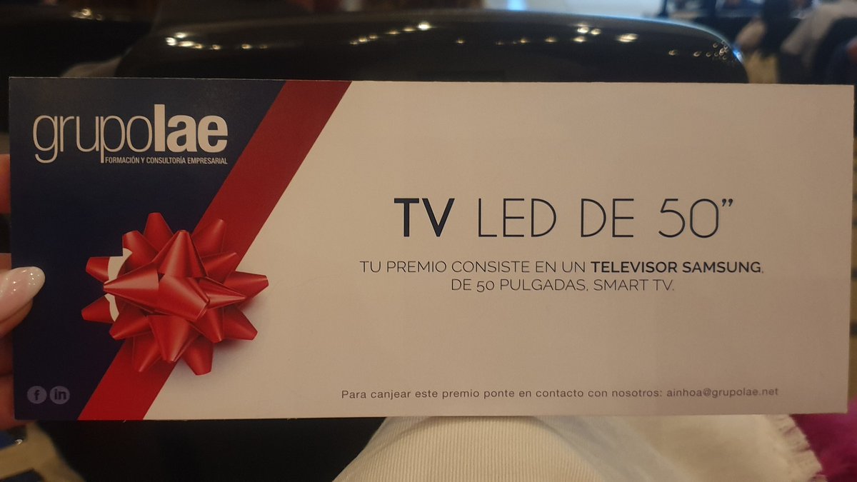 Pedazo de regalo que me ha tocado Grupo Lae 👏👏👏 gracias amigos Jorge, Juan y Lorenzo