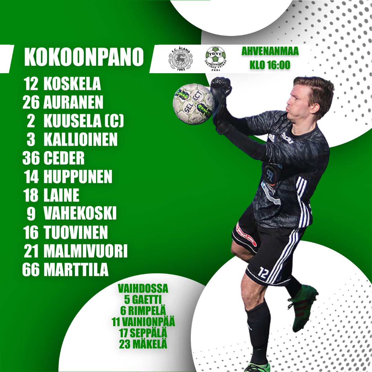 Miehemme ahvenanmaalla 🛳⚓️

Ennen kesätaukoa valloitetaan vielä saari ⚽️🟢

#toejoenveikot #seonmunjengi #säästöpankki #tahdoenemmän