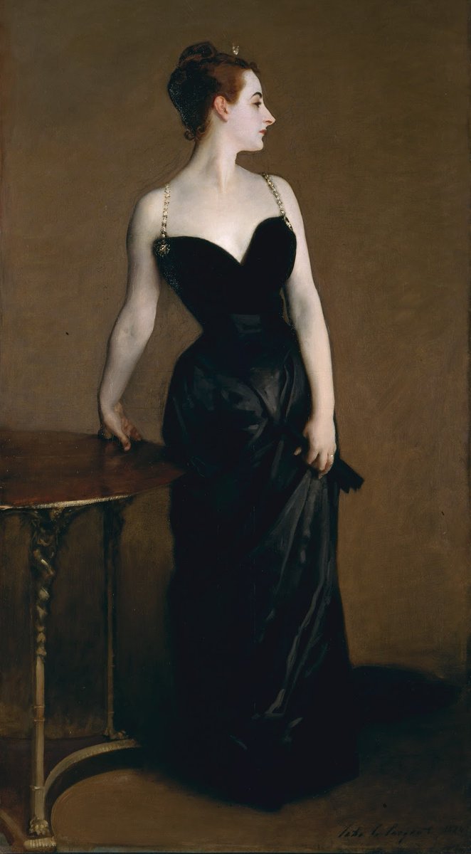 ABeautifulCult1's tweet photo. Portrait of Madame X, 1884 by American artist John-Singer Sargent 1856 – 1925 🇺🇸 https://t.co/vd8ANvjyKp