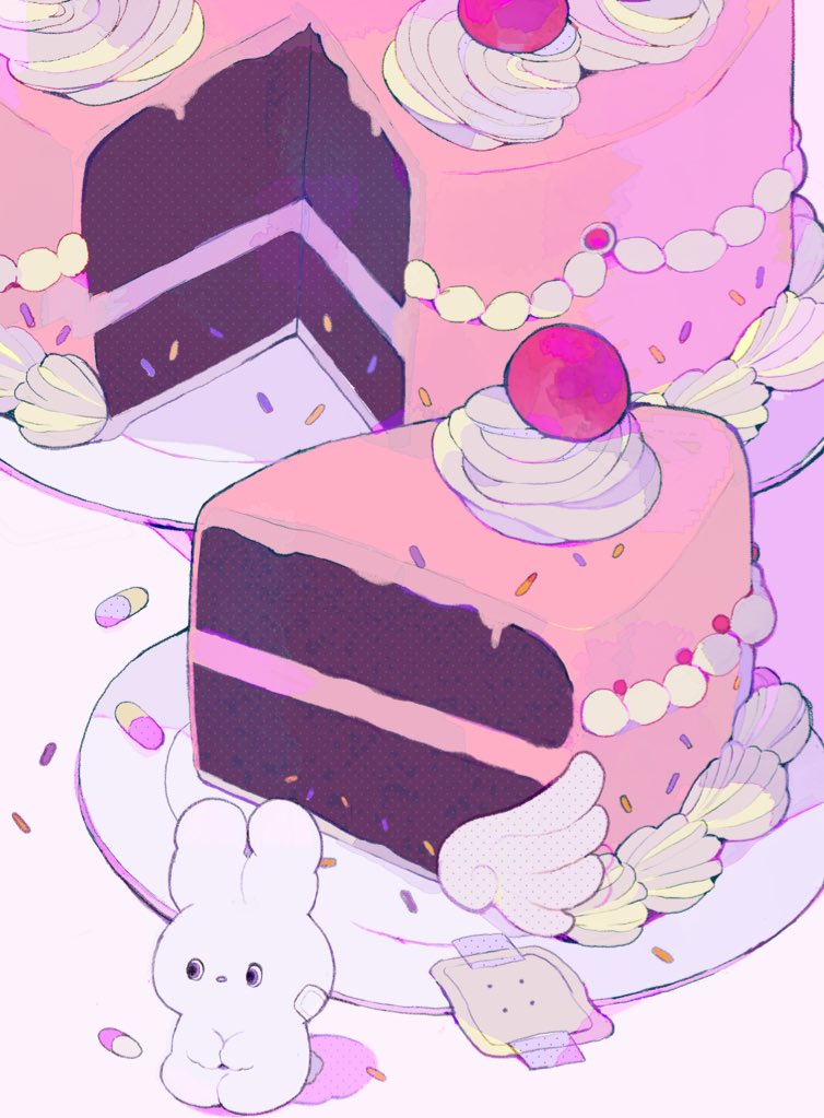 Birthday Cake Anime  Basis anime Gambar lucu Chibi