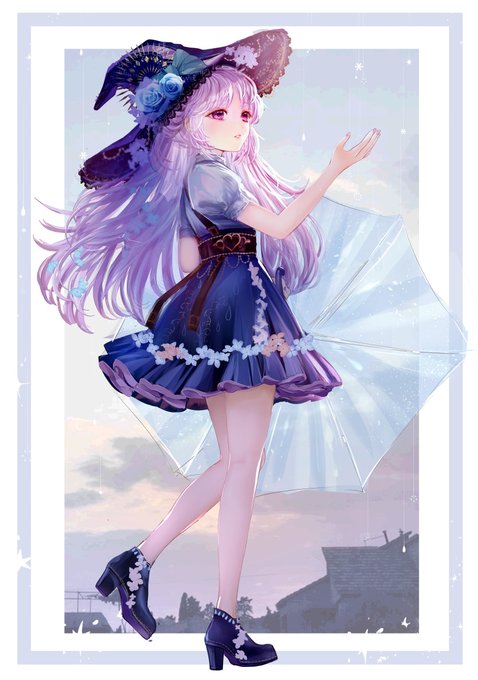 梅雨明けのtwitterイラスト作品