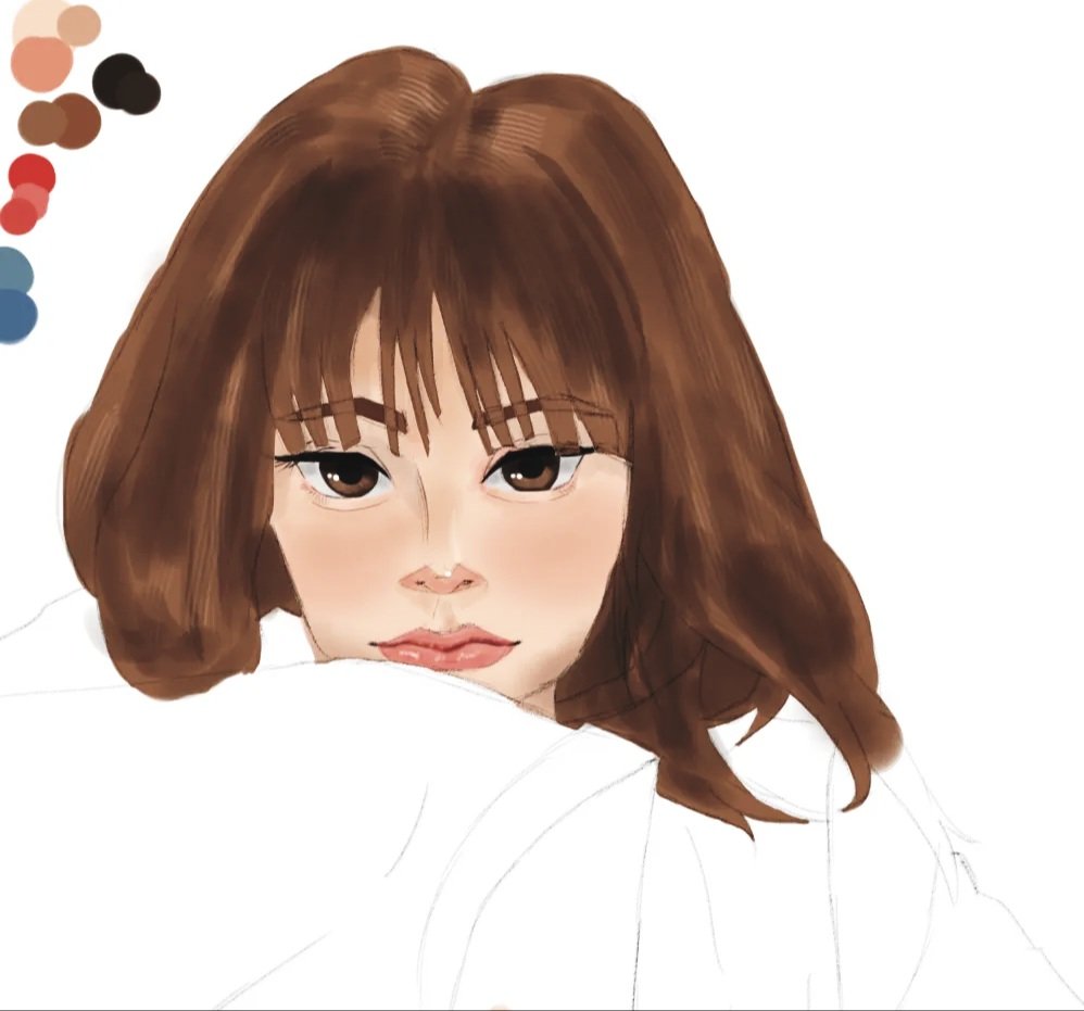 steadyandstill's tweet photo. What do you do if things aren't going as planned? I've been redoing this piece for four times in a row now and I couldn't execute what I have in mind...that said, this is the closest, yet so far. I'm stuck. 😬

#digitalpainting #Sketching #sketch #drawing #semirealism #portrait https://t.co/PkDtMe4FzN