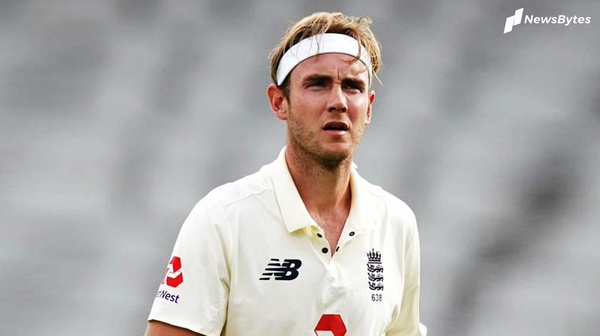 NewsBytesApp's tweet image. Veteran England pacer Stuart Broad has registered an unwanted record in the ongoing fifth Test against India at Edgbaston on Saturday. Broad, who was bowling the 84th over against the visitors, went on to concede 35 runs in the over, the highest in tests.
newsbytesapp.com/news/sports/st…