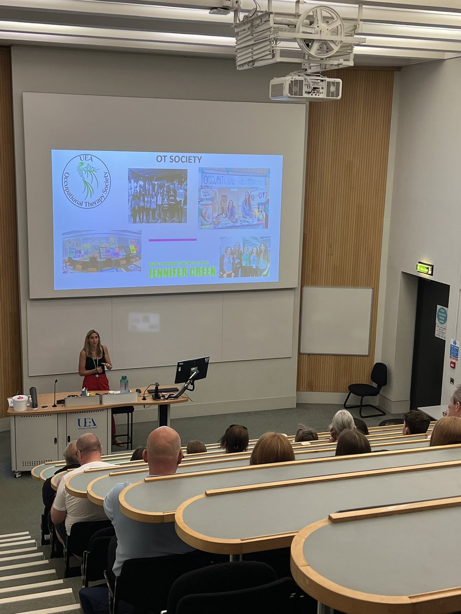 Occupational Therapy talk at Queens Building