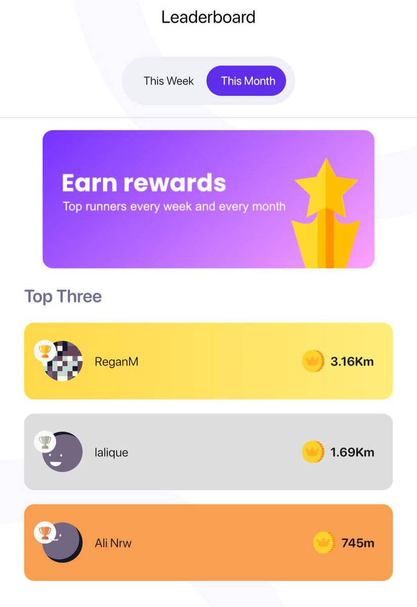 stepping_it_up's tweet photo. It’s Day 2 Stepperz 

The leaderboard competition on going 
Join the competition today🎉🎊

StepUp promotes a healthy lifestyle and passive income generation via web3 technologies. https://t.co/AvwojTUwWx