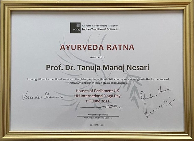 Dr. Tanuja Nesari tweet media