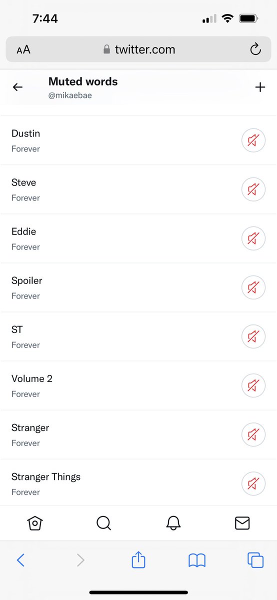 mikaebae's tweet photo. When you can’t watch volume 2 yet but you’d like to be able to scroll through twitter safely https://t.co/krwXAOlte8