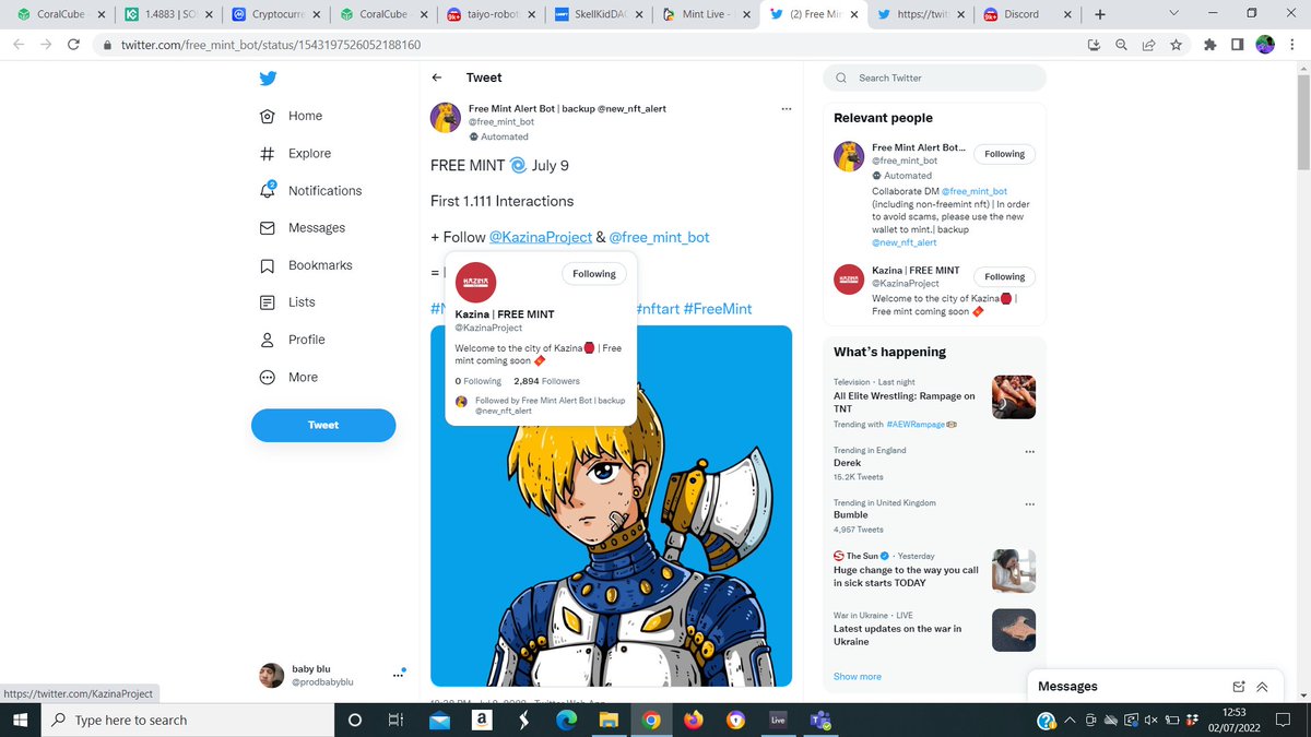 baby blu tweet media