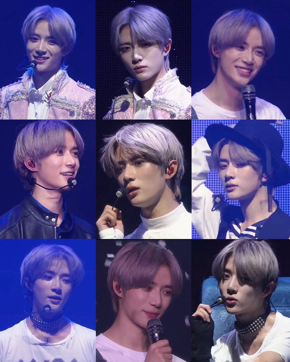 ash purple hair suits beomgyu so well