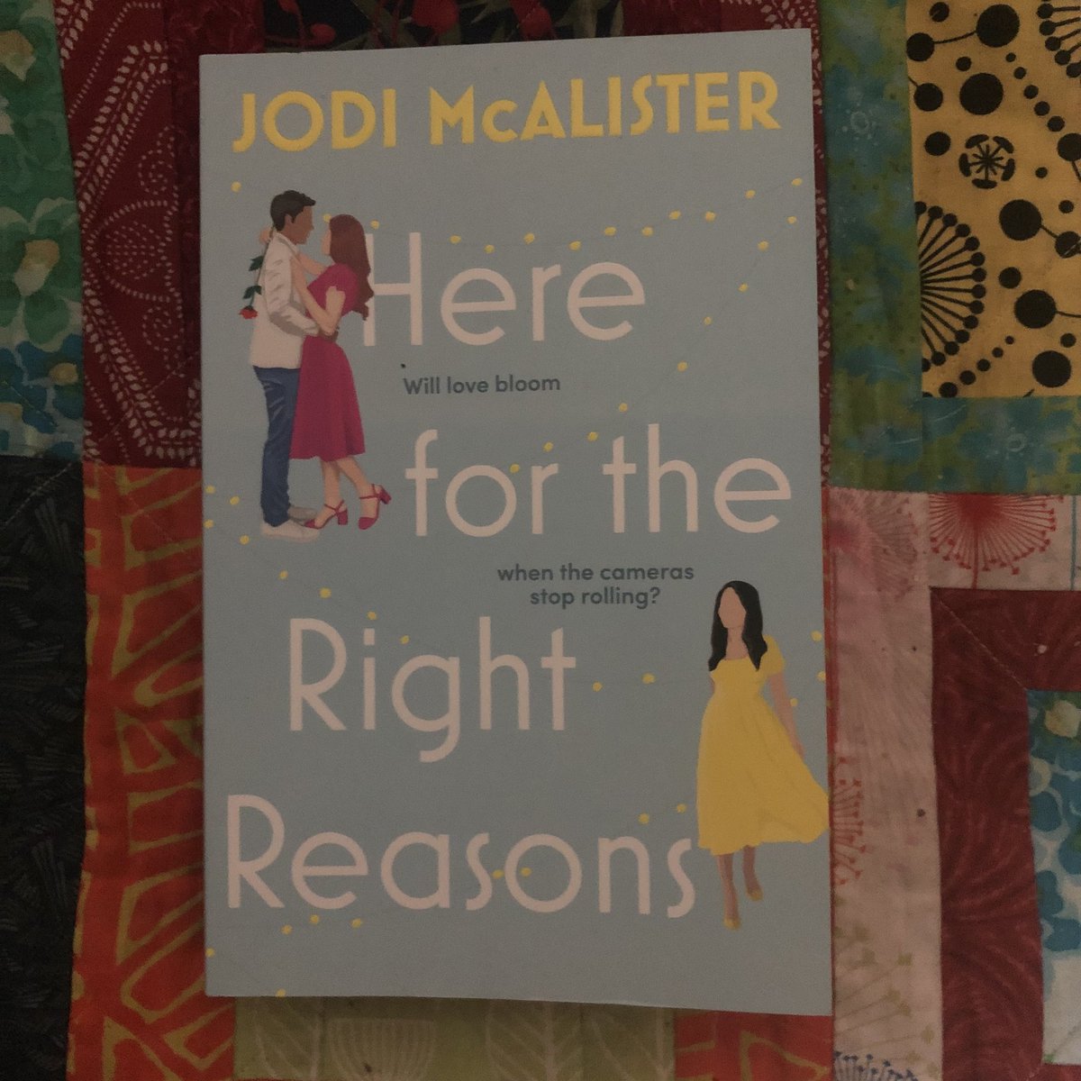 jocaseau's tweet photo. Got this in the mail yesterday, finished it at midnight last night. Such a smart, fun read. @JodiMcA writes rom-coms imbued with heart and soul. Kind &amp; clever, interrogating and speaking back to problematic tropes. And a page-turner! I predict a big, well deserved hit. https://t.co/O0nJBVJBDA