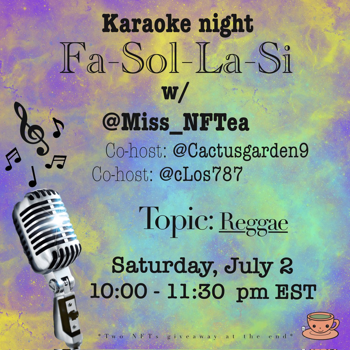 Na5hiviri's tweet photo. Hoy hay karaoke de Reggae. #karaoke #FaSolLaSi #KaraokeNight https://t.co/U4mbuVPcvq