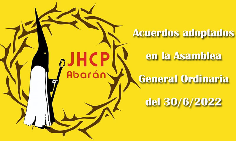 Importantes acuerdos de la Junta de Hermandades y Cofradías Pasionarias de Abarán (JHCP), de cara a la Semana Santa de 2023  #Abarán #Cieza #Blanca #Abarandiaadia

👉Para leer la información completa: abarandiaadia.com