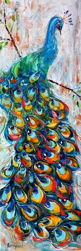 RT @bmoore_20: Original Peacock Oil Painting #art https://t.co/ov7AZehcXY