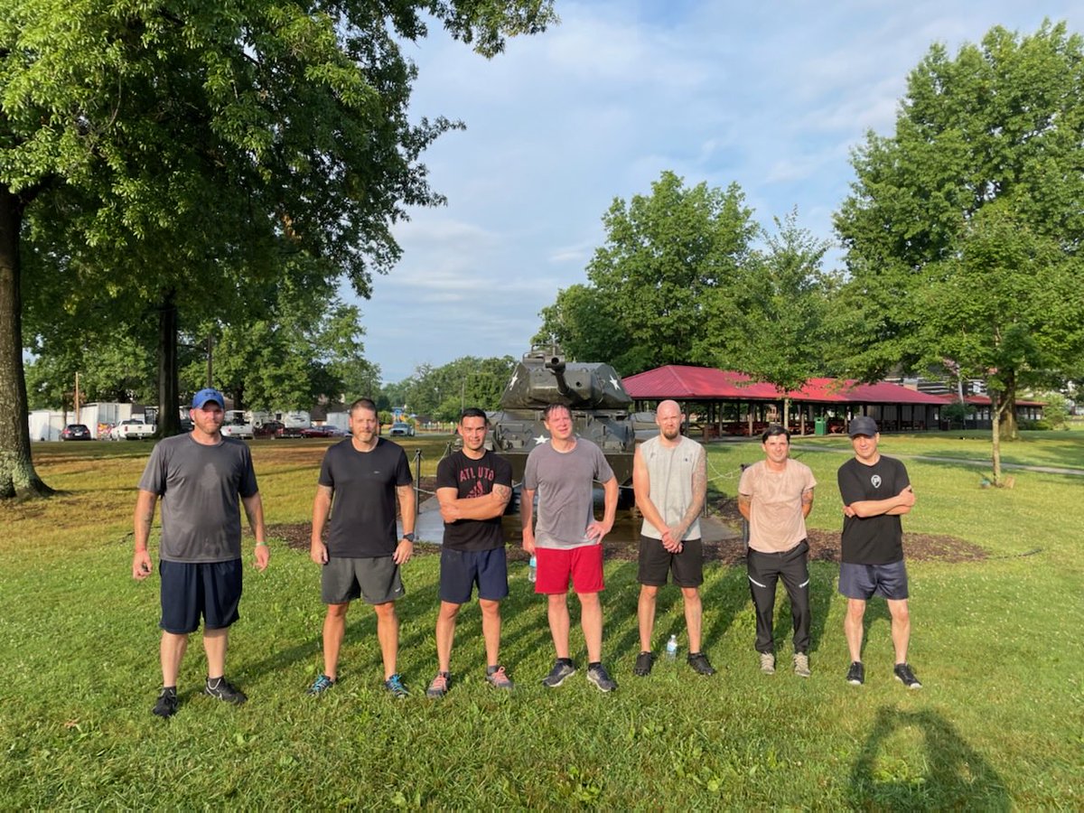f3_mov's tweet photo. Great workout today with some new faces!
#Wehackhealth #f3 ⁦@F3Nation⁩ https://t.co/FzRqLnoVEi