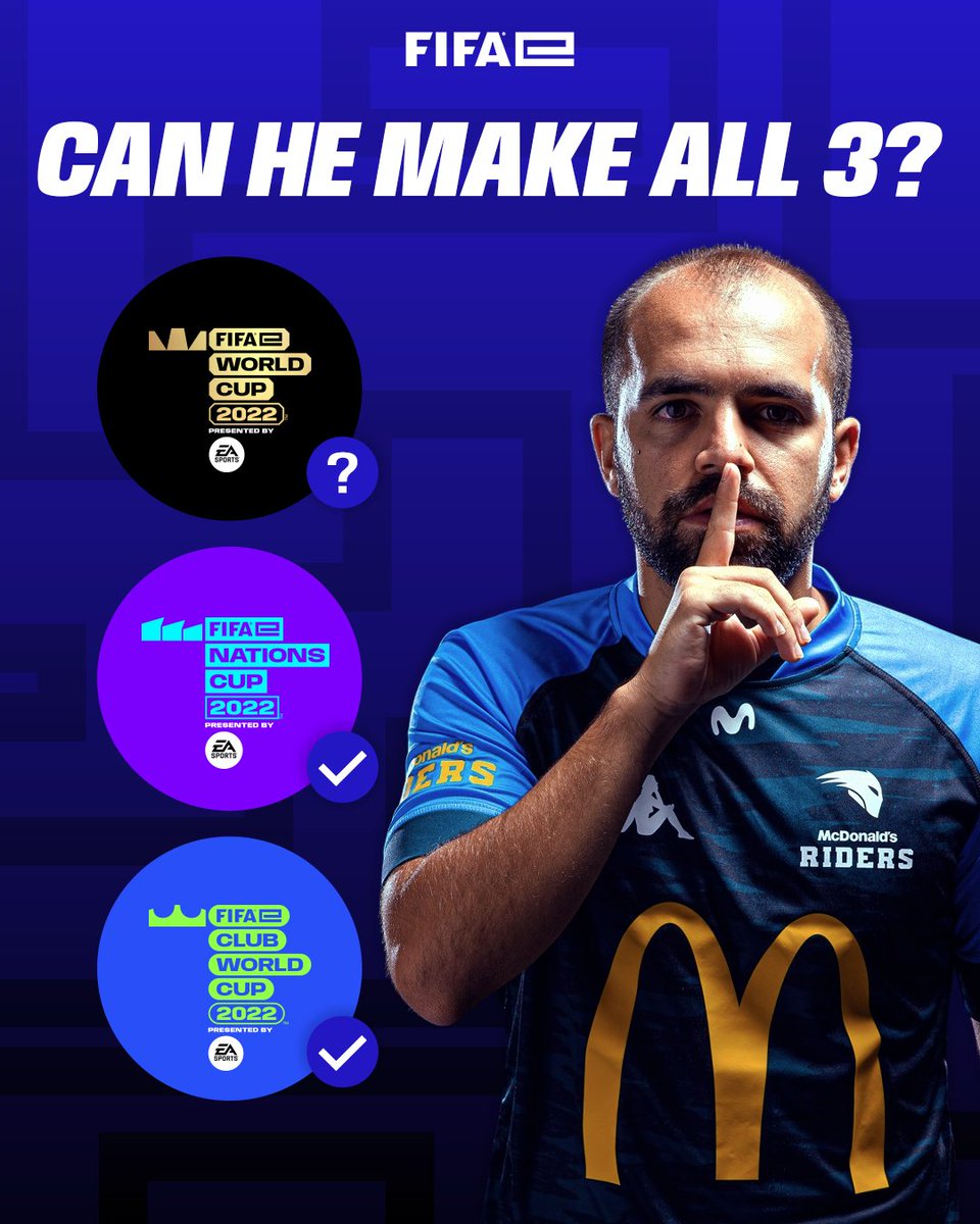 #FeCWC with <a href="/Movistar_Riders/">Síguenos en @MovistarKOI</a> ✅
#FeNC with @FPFeFootball ✅
… and 1 of the last 64 players at the #FeWC Playoffs 👊

Will <a href="/tuga810_/">Diogo Pombo</a> 󠁧󠁢󠁥󠁮󠁧󠁿🇵🇹 make it to the #FeWC and compete for all 3️⃣ trophies? 👀